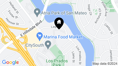 Map of 3045 Los Prados Street # 216, San Mateo CA, 94403
