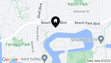 Map of 800 Byrd Lane, Foster City CA, 94404