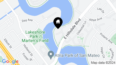 Map of 720 Promontory Point LN 2305, FOSTER CITY CA, 94404