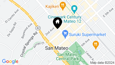 Map of 77 E 3rd AVE, SAN MATEO CA, 94401