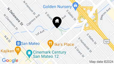 Map of 211 S Fremont Street # 112, San Mateo CA, 94401