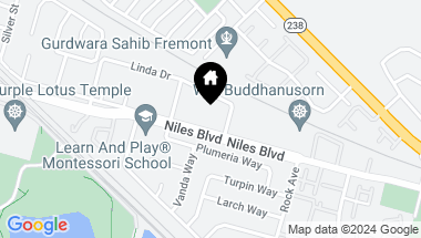 Map of 35812 Niles Blvd, Fremont CA, 94536