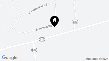 Map of 3070 Braehead Rd, Powhatan VA, 23139