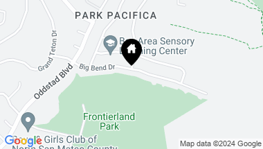 Map of 803 Big Bend DR, PACIFICA CA, 94044