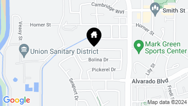 Map of 4332 Remora Drive, Union City CA, 94587