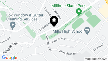 Map of 895 AVE, MILLBRAE CA, 94030