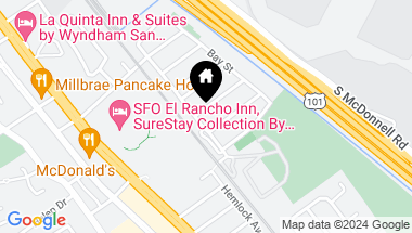 Map of 305 San Pablo AVE, MILLBRAE CA, 94030