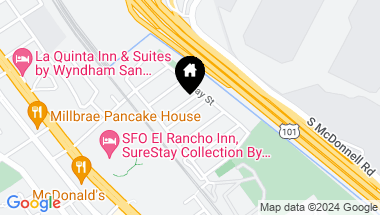 Map of 328 San Jose Avenue, Millbrae CA, 94030