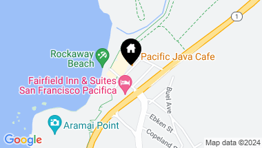 Map of 411 Dondee ST, PACIFICA CA, 94044