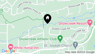 Map of 525 Golden Creek Rd Unit: Snowcreek IV, Unit #525, Mammoth Lakes CA, 93546
