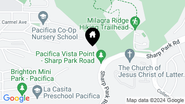 Map of 722 Talbot AVE, PACIFICA CA, 94044