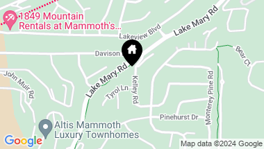 Map of 4 Kelley Rd #9, Mammoth Lakes CA, 93546