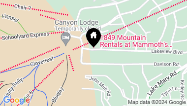 Map of 925 Lakeview Blvd. Unit: Sierra Megeve #22, Mammoth Lakes CA, 93546-6390