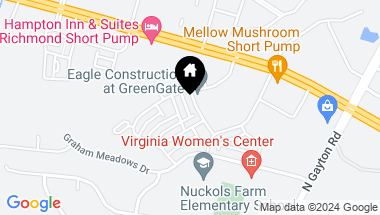 Map of 339 Becklow Ave, Henrico VA, 23233