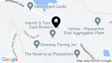 Map of 2257 Vineyard Heights Ln, Pleasanton CA, 94566
