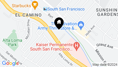 Map of 1400 El Camino Real Boulevard # 223, South San Francisco CA, 94080