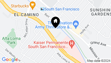 Map of 1400 El Camino Real # 134, South San Francisco CA, 94080
