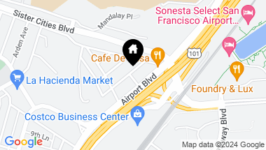 Map of 22 Butler Avenue, South San Francisco CA, 94080