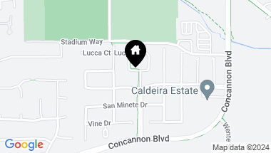 Map of 3162 Lucca Cir, Livermore CA, 94550