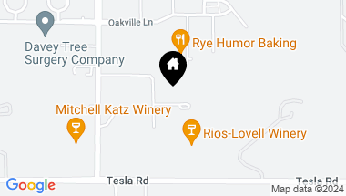 Map of 6168 Bella Oaks Court, Livermore CA, 94550