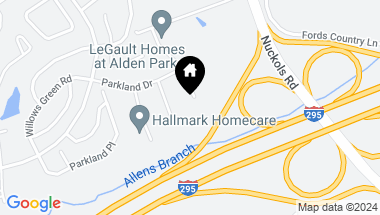Map of 804 Alden Park Dr, Glen Allen VA, 23059