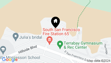 Map of 69 Parkgrove Drive, South San Francisco CA, 94080