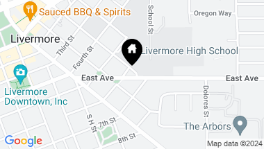 Map of 623 Maple Street, Livermore CA, 94550