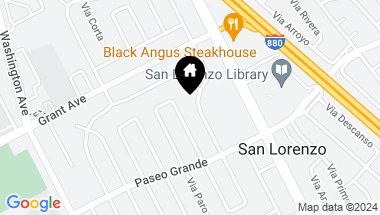 Map of 0 Miramonte Avenue, San Lorenzo CA, 94580