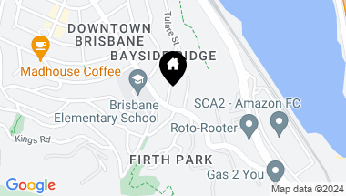 Map of 737 San Bruno Avenue 2, Brisbane CA, 94005