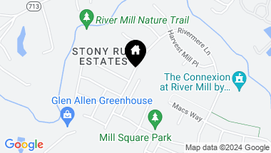 Map of 7030 Rivermere Ln, Glen Allen VA, 23059
