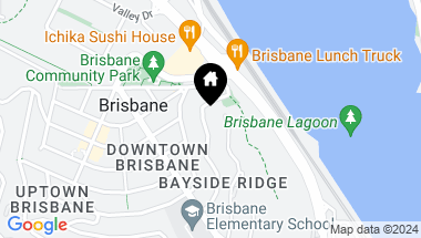 Map of 123 Santa Clara Street, Brisbane CA, 94005