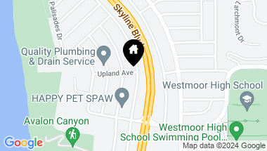 Map of 1 Upland AVE, DALY CITY CA, 94015