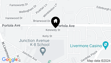 Map of 2869 Kennedy St, Livermore CA, 94551