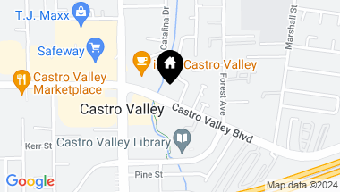 Map of 3660 Castro Valley Blvd, Castro Valley CA, 94546