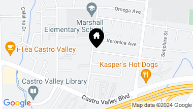 Map of 4109 David Street, Castro Valley CA, 94546