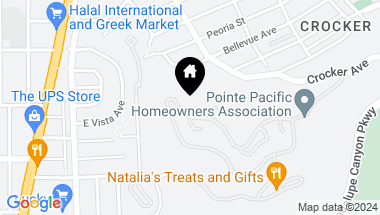 Map of 460 Pointe Pacific Drive # 1, Daly City CA, 94014