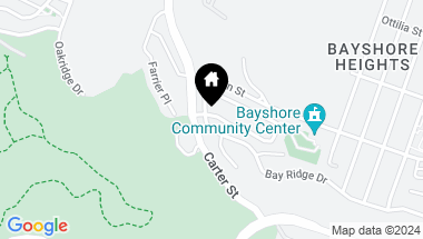 Map of 398 Bay Ridge Drive, Daly City CA, 94014
