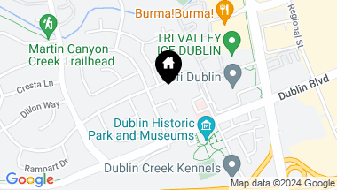 Map of 7203 Kingston Pl, Dublin CA, 94568