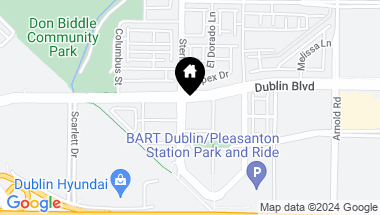 Map of 5501 De Marcus Boulevard # 420, Dublin CA, 94568