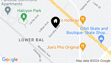 Map of 1310 Dorothy Avenue, San Leandro CA, 94578
