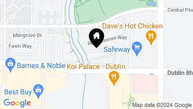 Map of 4370 Foxford Way, Dublin CA, 94568