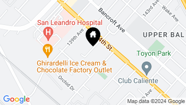 Map of 1290 141st Avenue, San Leandro CA, 94578