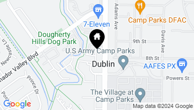 Map of 7001 N Mariposa Ln, Dublin CA, 94568