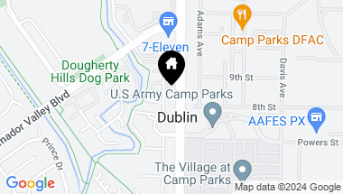 Map of 7011 N Mariposa Lane, Dublin CA, 94568