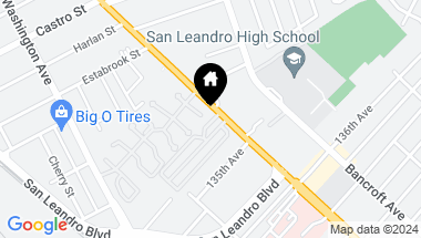 Map of 2399 E. 14th Street # 24, San Leandro CA, 94577
