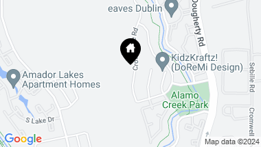 Map of 7810 Crossridge Rd, Dublin CA, 94568