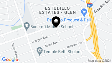 Map of 1395 San Rafael Street, San Leandro CA, 94577