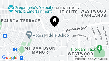 Map of 30 San Felipe Avenue, San Francisco CA, 94127