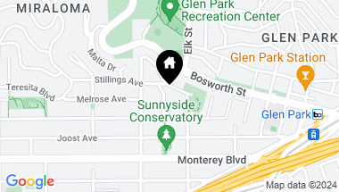 Map of 64 Nordhoff Street, San Francisco CA, 94131