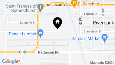 Map of 2918 Stanislaus Street, Riverbank CA, 95367